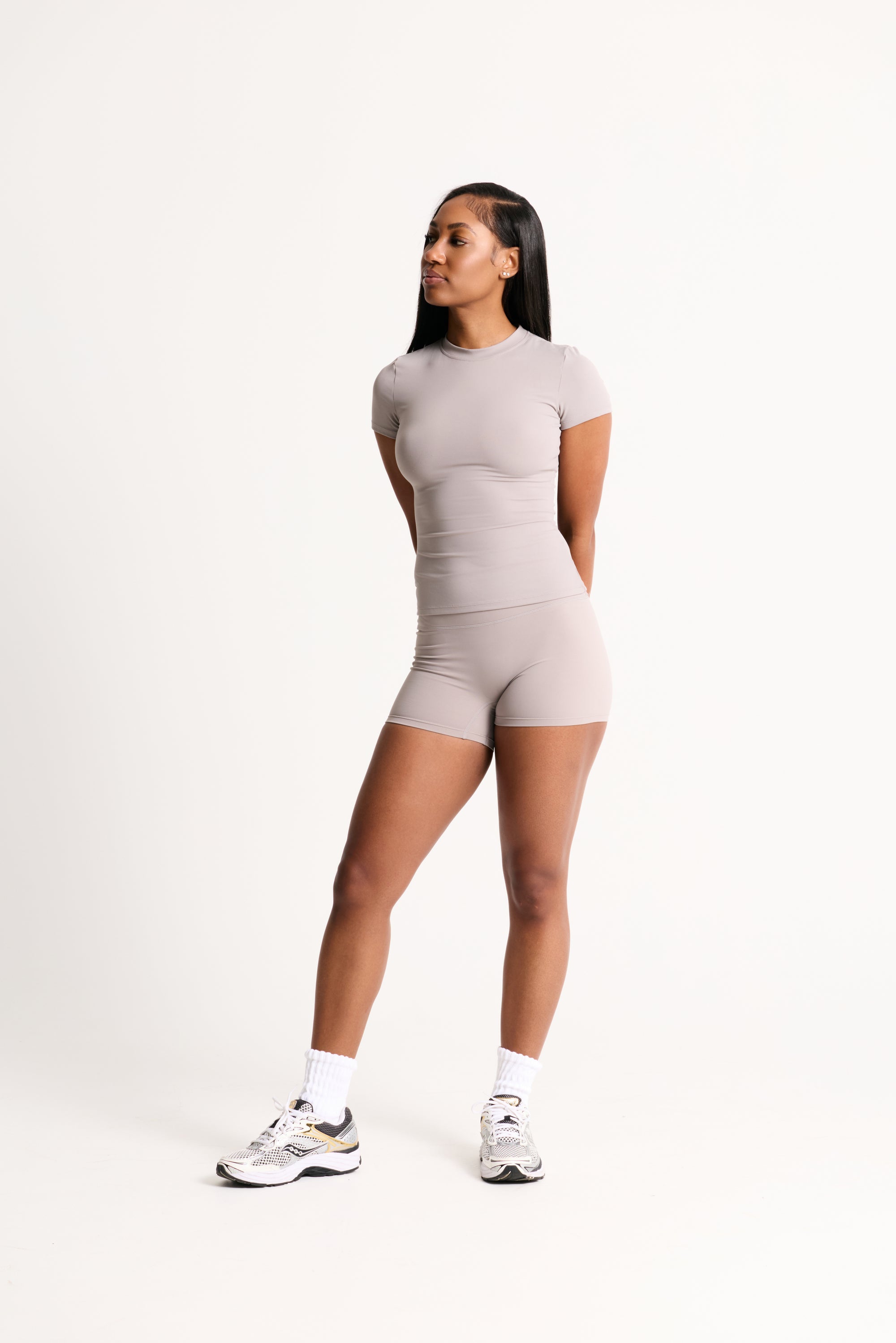 Curvy shorts Grey