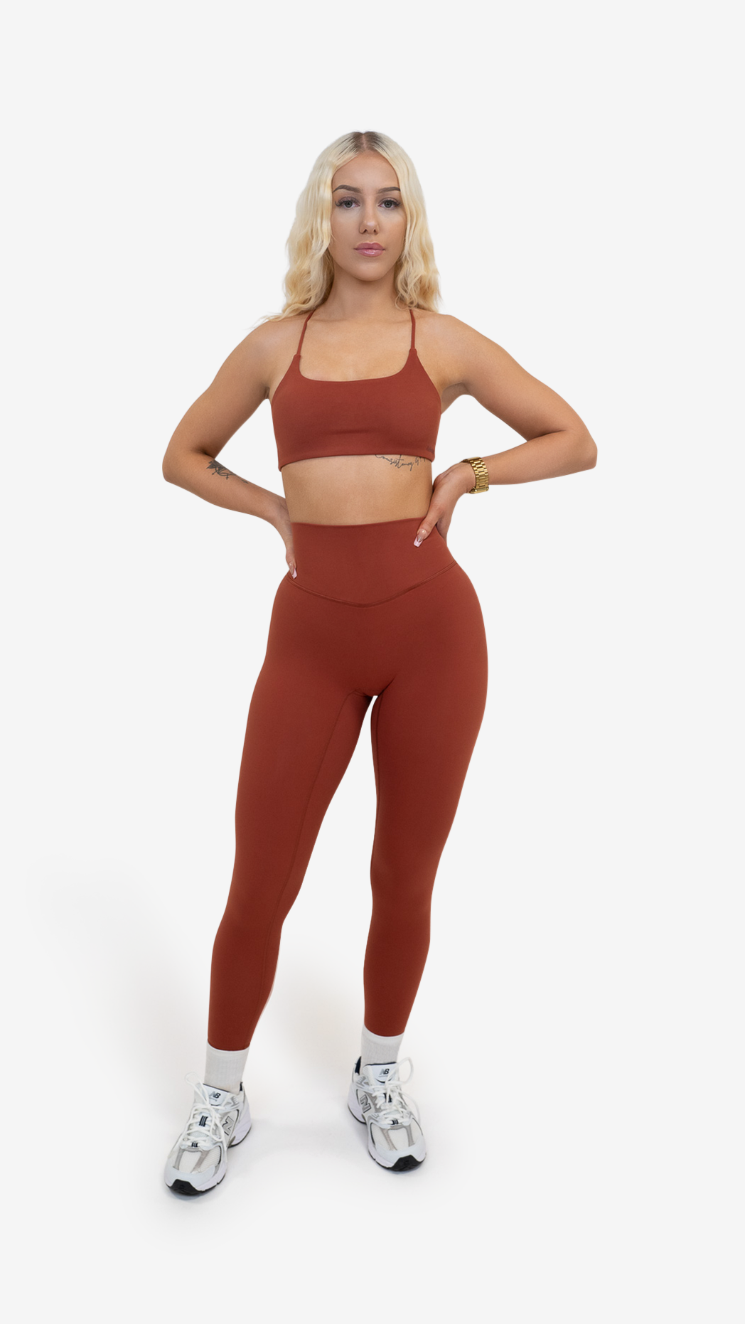 Signature Silhouette Leggings Cinnamon