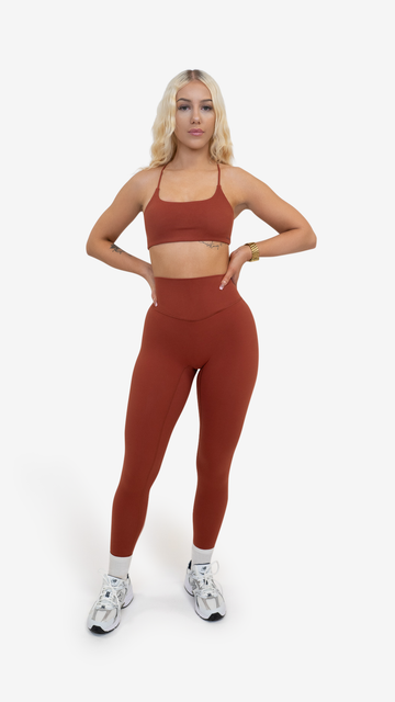 Signature Silhouette Leggings Cinnamon