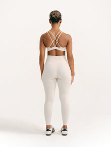 Signature Silhouette Leggings Beige
