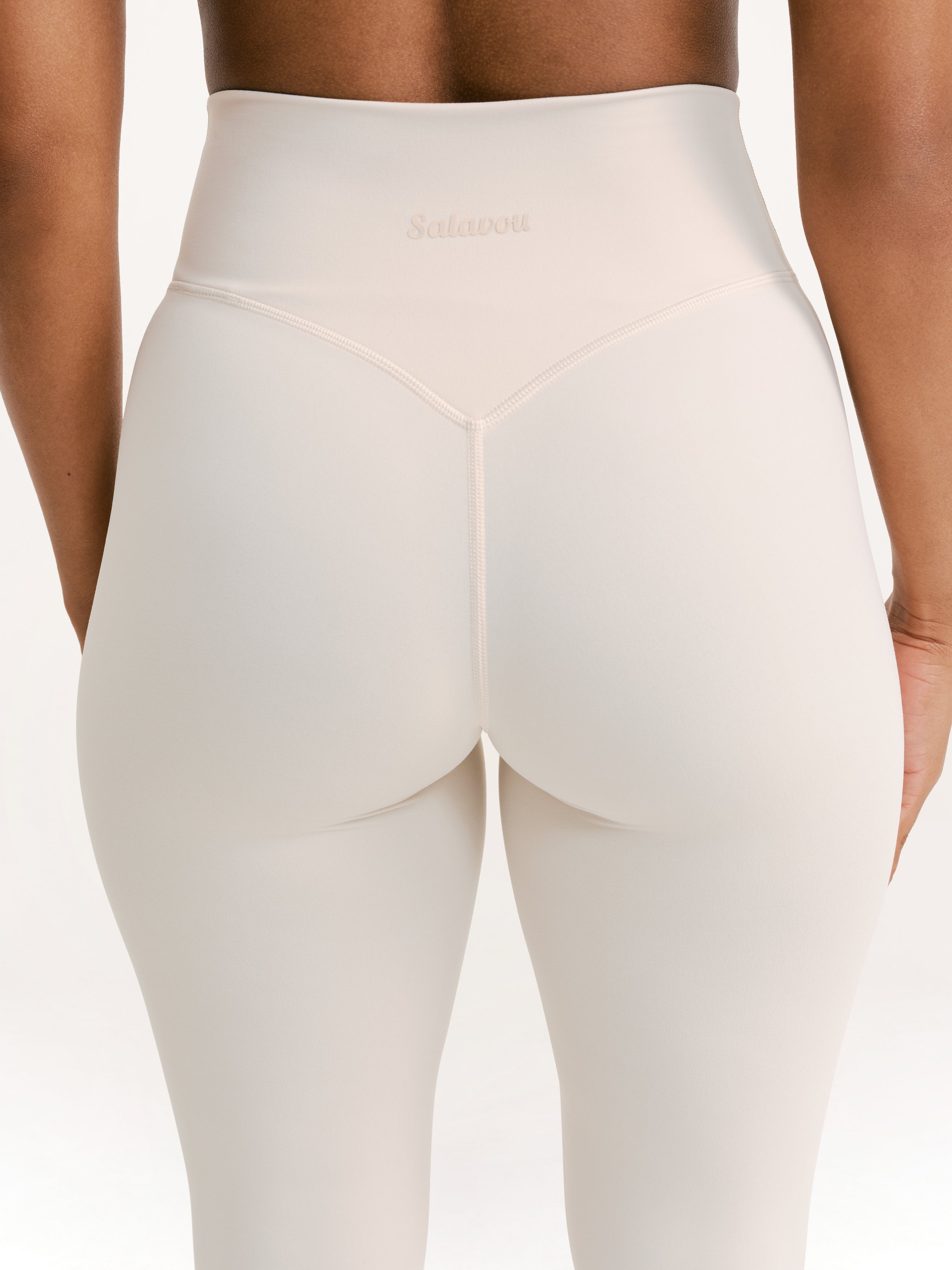 Signature Silhouette Leggings Beige
